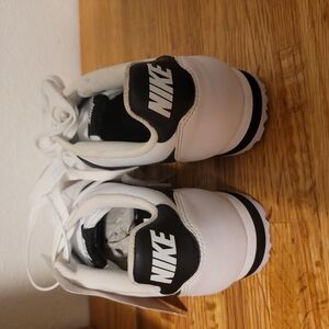 Nike Kids White and Black Sneakers
